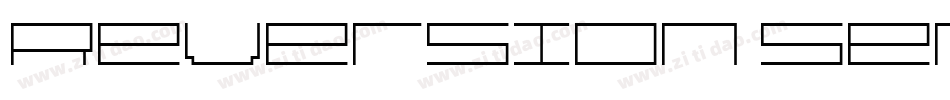 Reversion SemiBold字体转换